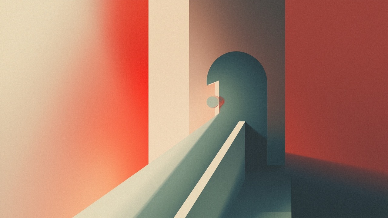 Abstract editorial illustration accompanying “What Professional Dominatrix Sessions Cost—and Why Aftercare Matters”.